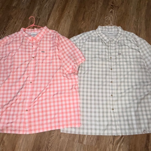 Men’s short sleeve Columbia button up BUNDLE of 3/ size 5X - Picture 7 of 13